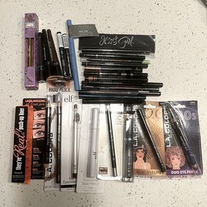 Eyeliner and brow beauty bundle